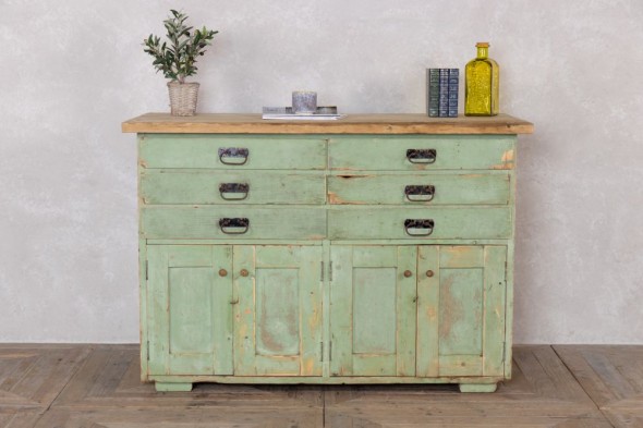 Industrial Style Kitchen Sideboard with Drawers